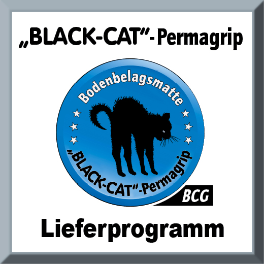Eisen-Wolff Onlineshop Hamburg. Antirutsch-Matte 1,20x1m BLACK-CAT Permagrip