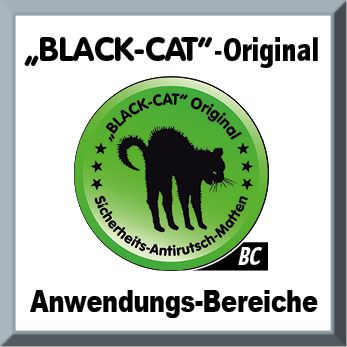 Eisen-Wolff Onlineshop Hamburg. Antirutsch-Matte Handy-Mate 20x 24cm BLACK  CAT
